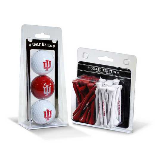 21499: 3 Golf Balls And 50 Golf Tees Indiana Hoosiers